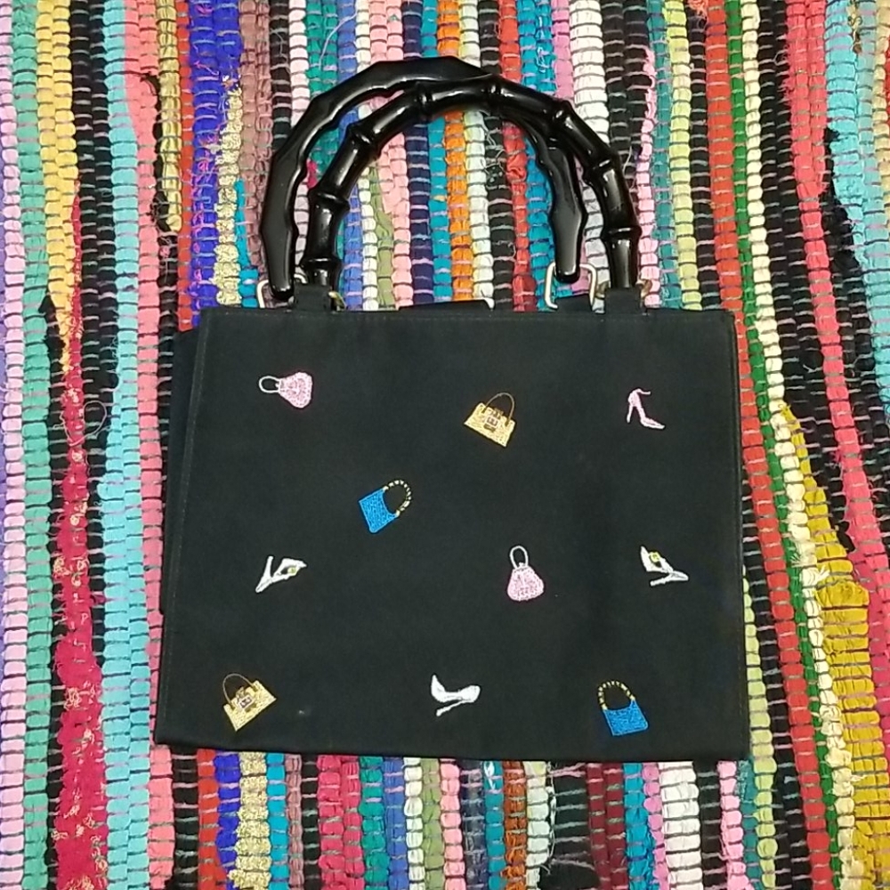 Black Handle Bag